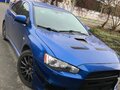 2008 Mitsubishi Lancer Evolution X, синий - вид 2