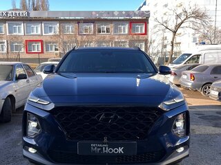 2020 Hyundai Santa Fe IV, синий, 3649000 рублей, вид 3