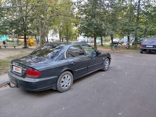 2008 Hyundai Sonata ТагАЗ IV (EF) Рестайлинг, чёрный, 450000 рублей, вид 5