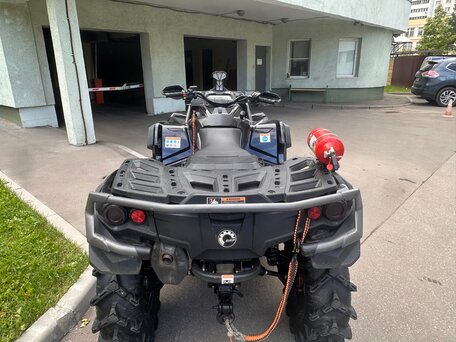 2019 BRP Can-Am Outlander X MR 1000R, чёрный, 1600000 рублей, вид 4