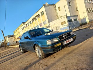 1992 Audi 80 V (B4), зелёный, 320000 рублей, вид 2