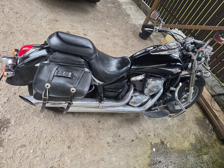 2010 Kawasaki VN900 Vulcan, чёрный, 570000 рублей, вид 3