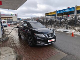 2017 Nissan Rogue II Рестайлинг, чёрный, 2200000 рублей, вид 2