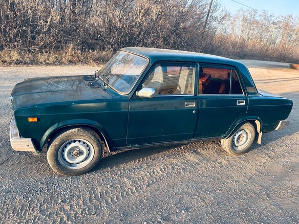 2005 Lada (ВАЗ) 2107, зелёный, 115000 рублей - вид 7