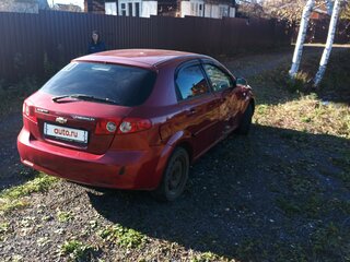 2006 Chevrolet Lacetti I, красный, 360000 рублей, вид 3