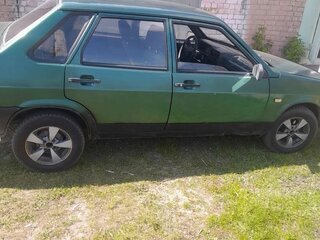 1999 Lada (ВАЗ) 21099, зелёный, 100000 рублей, вид 3