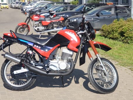 2005 Jawa 350 Tramp, красный, 490000 рублей, вид 2