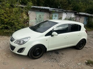 2012 Opel Corsa D Рестайлинг II, белый, 450000 рублей, вид 4