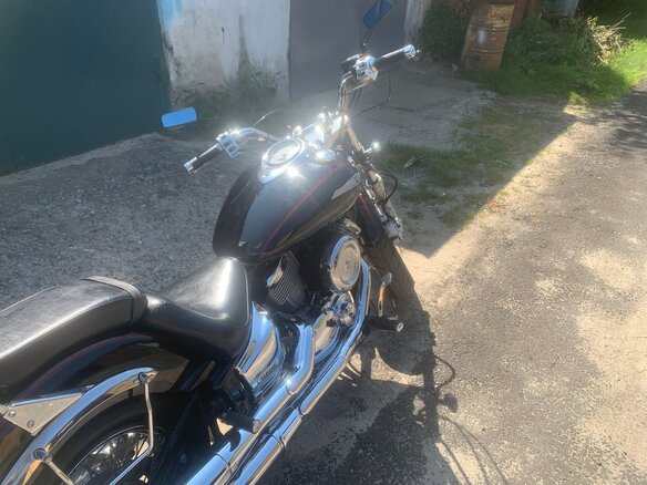 1999 Yamaha XVS1100, чёрный, 520000 рублей - вид 11