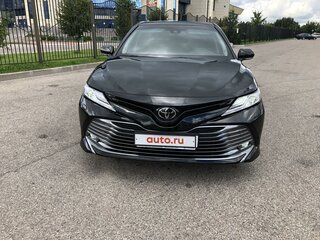 2018 Toyota Camry VIII (XV70), чёрный, 3100000 рублей, вид 2