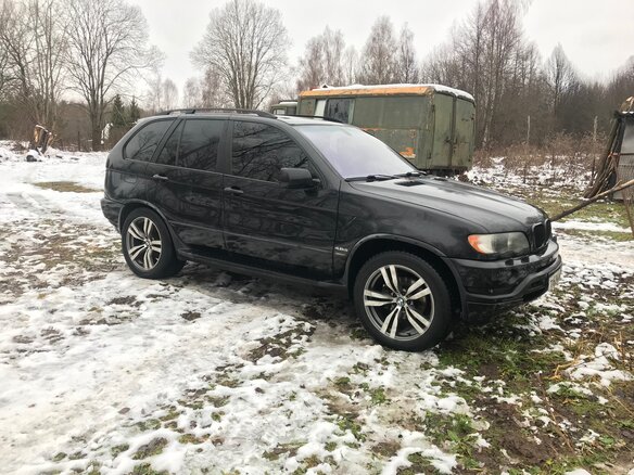 2003 BMW X5 4.6is I (E53), чёрный, 619000 рублей - вид 6
