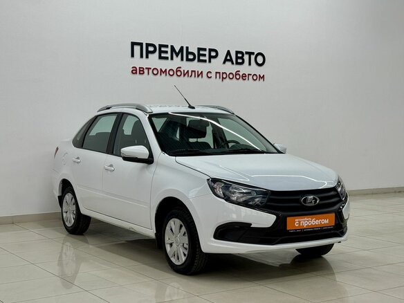 2022 Lada (ВАЗ) Granta I Рестайлинг, белый, 670000 рублей - вид 2