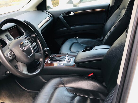 2010 Audi Q7 8-speed I (4L) Рестайлинг, белый - вид 4