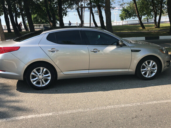 2012 Kia Optima III, серебристый - вид 1