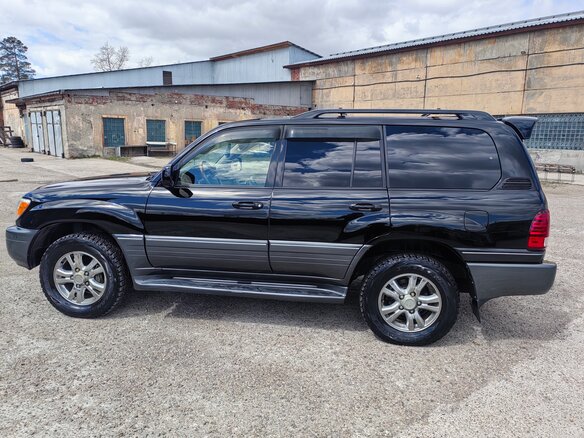2004 Lexus LX 470 II Рестайлинг, чёрный, 2850000 рублей - вид 5