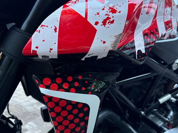 2022 Ducati Hypermotard, красный, 1430000 рублей - вид 14