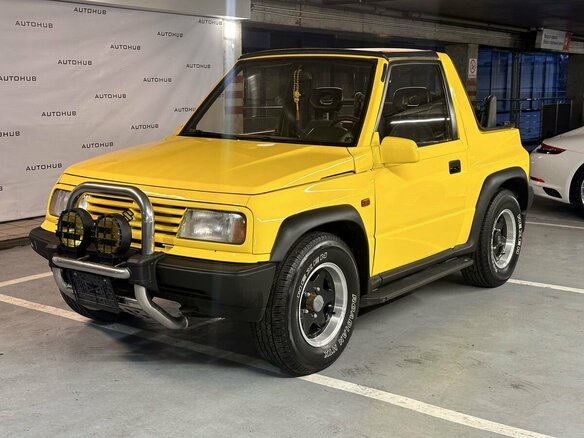 1992 Suzuki Vitara I, жёлтый - вид 19
