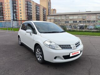 2010 Nissan Tiida I, белый, 730000 рублей, вид 1