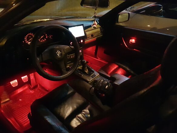 1992 BMW 3 серии 320i III (E36), красный - вид 24