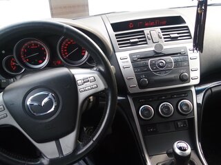 2008 Mazda 6 II (GH), чёрный, 800000 рублей, вид 5