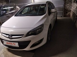 2013 Opel Astra J Рестайлинг, белый, 850000 рублей, вид 5