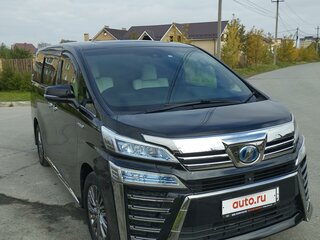 2019 Toyota Vellfire II Рестайлинг, чёрный, 3450000 рублей, вид 5