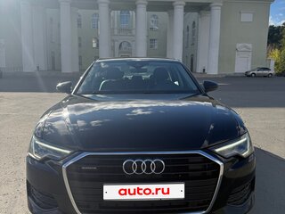 2021 Audi A6 45 TFSI V (C8), чёрный, 2900000 рублей, вид 1