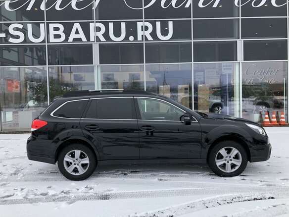2014 Subaru Outback IV Рестайлинг, чёрный - вид 4