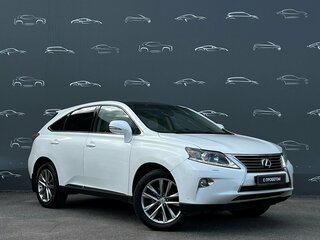 2012 Lexus RX 350 III Рестайлинг, белый, 1818500 рублей, вид 3
