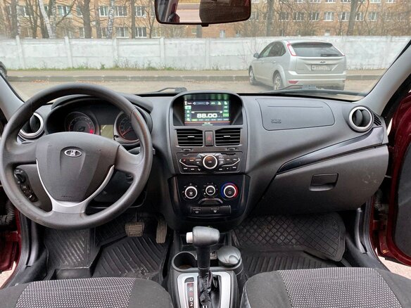 2013 Lada (ВАЗ) Kalina II, красный - вид 9