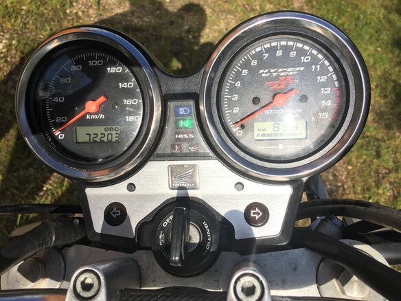 2002 Honda CB 400 Super Four, серебристый - вид 7