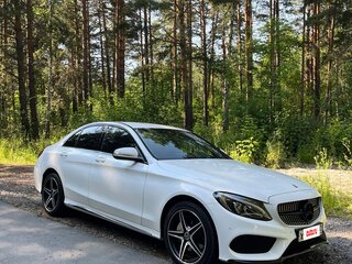 2015 Mercedes-Benz C-Класс 180 IV (W205), белый, 2700000 рублей, вид 1