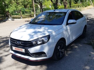 2020 Lada (ВАЗ) Vesta I, белый, 1050000 рублей, вид 1