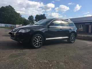 2003 Volkswagen Touareg I, чёрный, 730182 рублей, вид 1