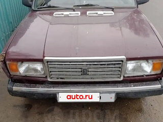 2005 Lada (ВАЗ) 2107, пурпурный, 130000 рублей, вид 1