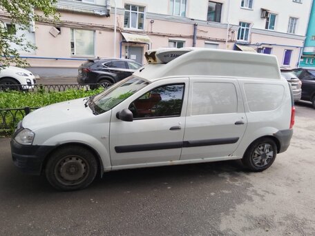 2019 LADA (ВАЗ) Largus, белый, 920000 рублей, вид 2