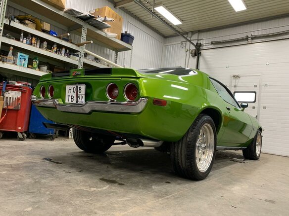 1970 Chevrolet Camaro II, зелёный - вид 1