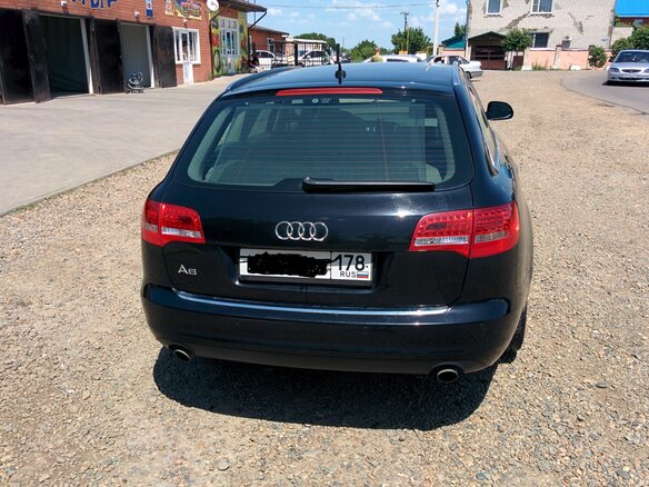 2009 Audi A6 III (C6) Рестайлинг, чёрный - вид 10