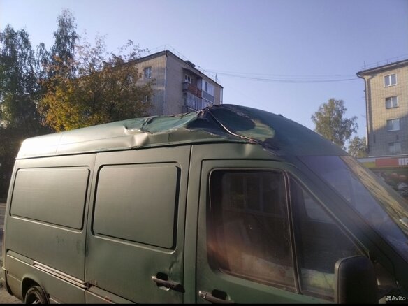 2001 Volkswagen LT, зелёный, 350000 рублей - вид 9