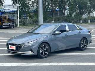 2021 Hyundai Elantra VII (CN7), серый, 1450000 рублей, вид 2
