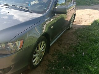 2008 Mitsubishi Lancer X, серый, 669000 рублей, вид 4
