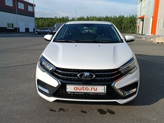 2023 Lada (ВАЗ) Vesta I Рестайлинг (NG), белый, 1490000 рублей, вид 1