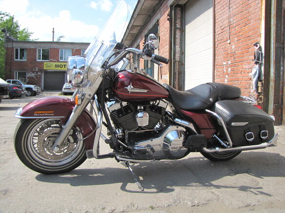 1999 Harley-Davidson Road King, красный - вид 4