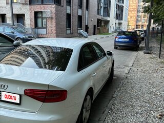 2014 Audi A4 IV (B8) Рестайлинг, белый, 1280000 рублей, вид 3