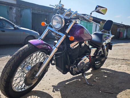 2000 Honda Shadow 400, фиолетовый, 360000 рублей, вид 3