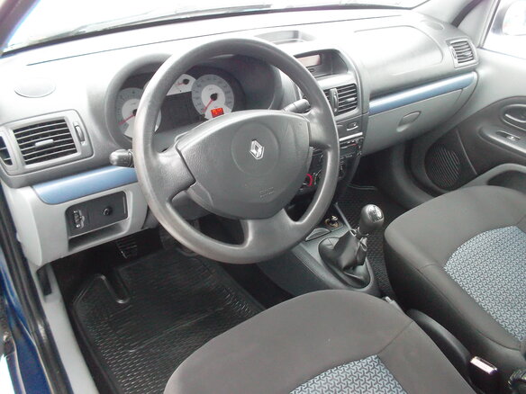 2007 Renault Symbol I Рестайлинг 2, синий - вид 9