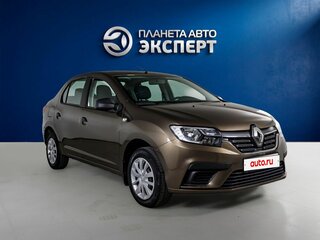 2018 Renault Logan II Рестайлинг, коричневый, 980000 рублей, вид 3