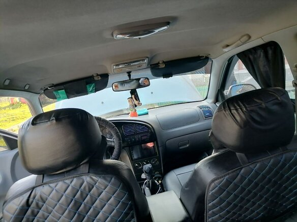 2007 Kia Spectra I Рестайлинг 2, серебристый - вид 6