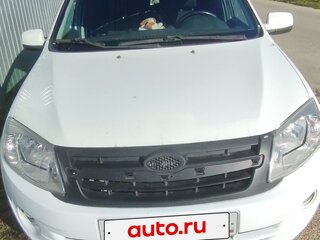 2013 Lada (ВАЗ) Granta I, белый, 325000 рублей, вид 2