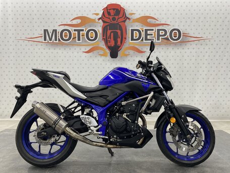 2017 Yamaha MT-25, синий, 335000 рублей, вид 1